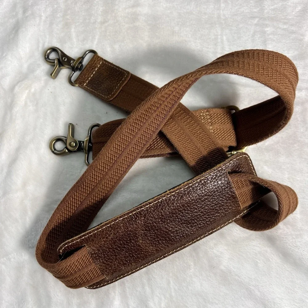 AmeriLeather Classical Leather Organizer Briefcase Bag Travel Business Strap